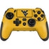 West Virginia University Yellow Background PlayStation Scuf Vantage 2 Controller Skin